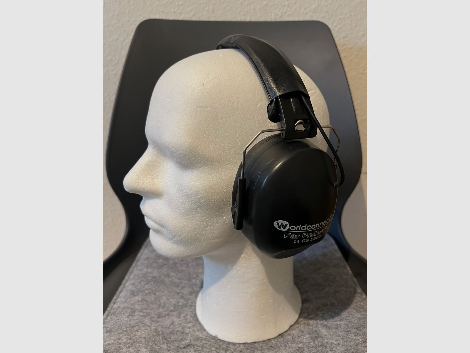 Elektronische gehoorbeschermers Worldconnection GS 2000 zwart