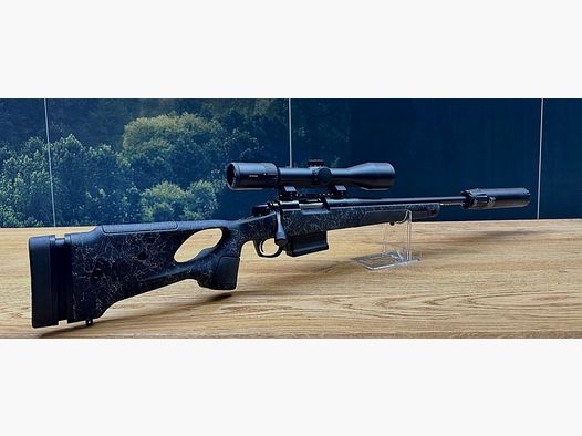 Bergara B14 Thumbhole / .308 Win / 46cm LL / Minox RS-4 2,5-10x50 / A-Tec H3 / Präzise Jagen Adapter / Repetierbüchse Repetierer 98erJungjäger