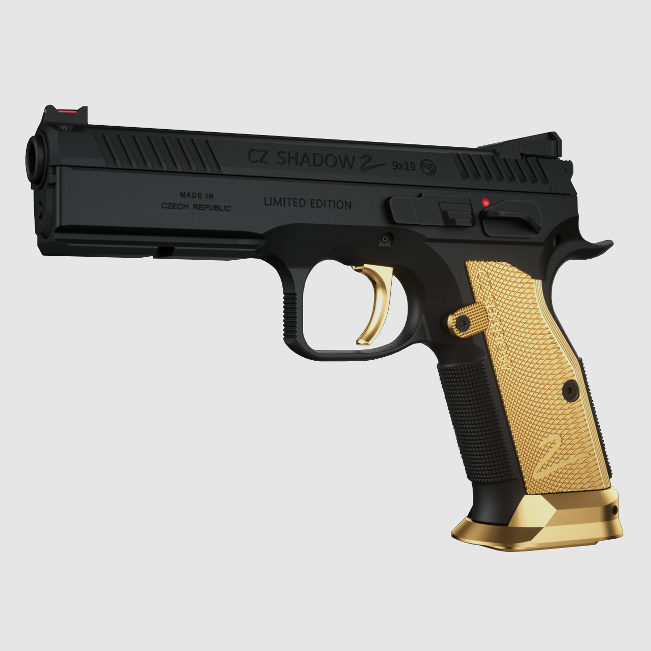 CZ Pistola Shadow 2 Gold OR 9 x 19 Gold Limited Edition