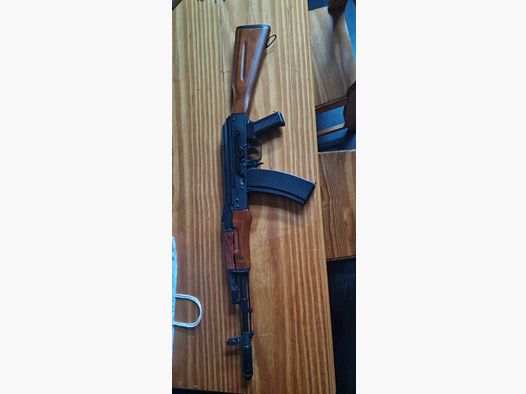 SRC AK-74N Vollmetall Echtholz Gas-Blow-Back 6mm BB