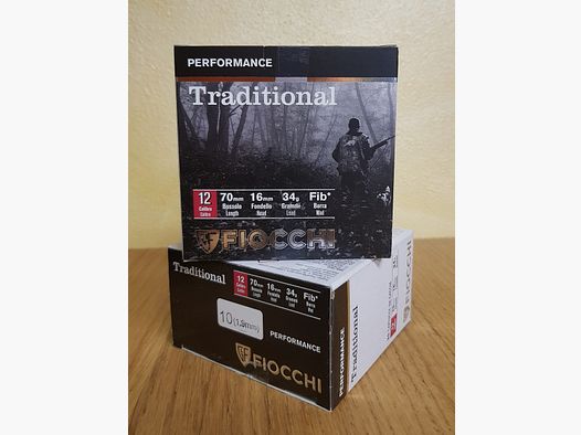FIOCCHI PATRONEN TRADITIONELLE PERFORMANCE Kal. 12/70