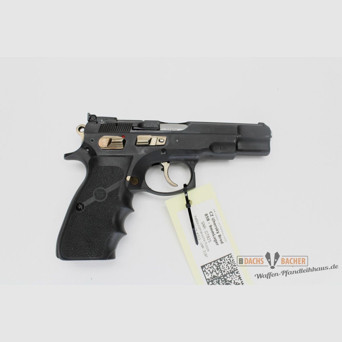 Pistole CZ 85B Kal 9 Para inkl 2 Magazinen und Wechselsystem Kadet .22lr mit 2 Magazinen, Bild 3 von 6