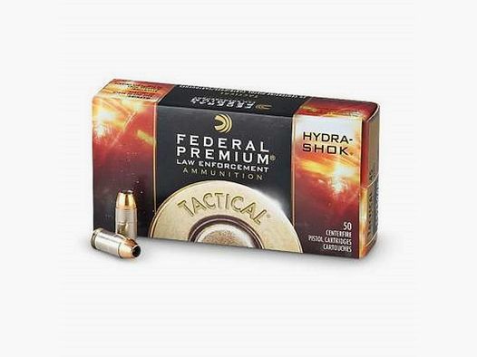 Federal Premium Tactical Hydra-Shok 9mm Luger 124GR JHP 50 Patronen