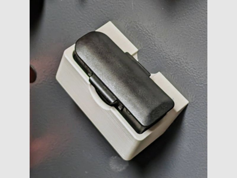 Magnetischer Magazinhalter für Steyr SM12 / CL2 / Scout Büchsen-Magazine für Waffenschrank - Zubehör für den Waffenschrank