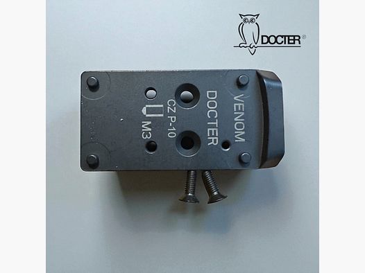 CZ adapter plate for P10 OR Doctor Venom