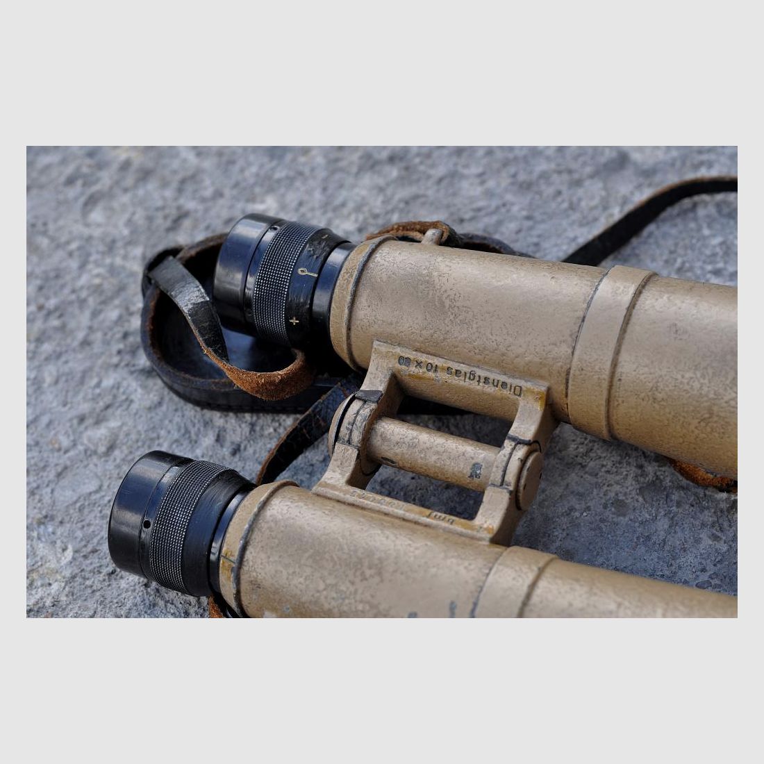 Original Dienstglas Afrika Korps 10x50 aus Wk2