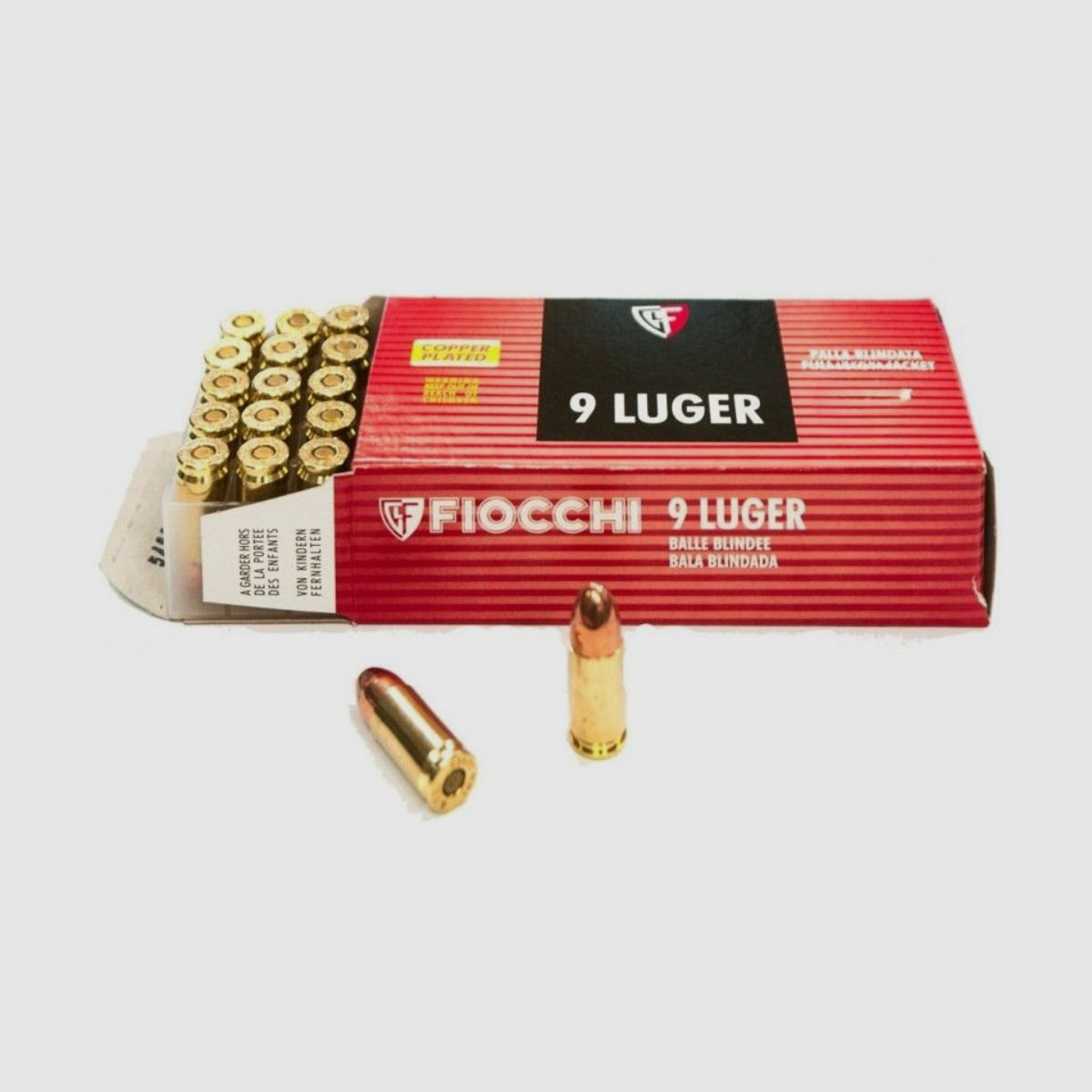 Fiocchi 9mm FMJ 100gr