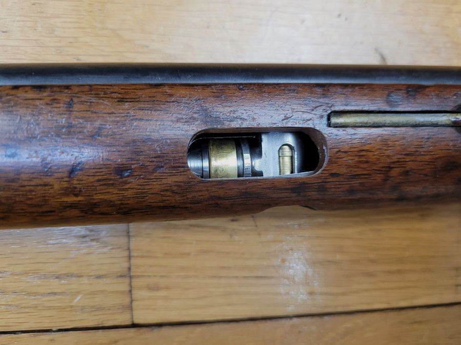 Exceptionnel Fusil Semi Automatique FSA 17 DIDACTIQUE – Arme d&rsquo;août 1917 – Arme du second type – calibre d&rsquo;origine 8×51 – monomatricule – didactisation rarissime – Pièce de musée ! – TBE ++, image 19 sur 45