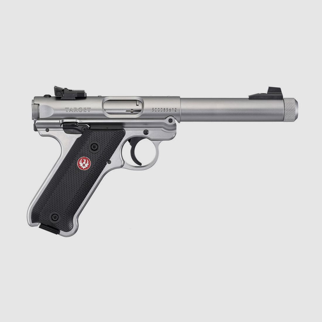 Ruger MARK IV TARGET .22 LR 5,5"/13,98CM SATINERENDE RVS