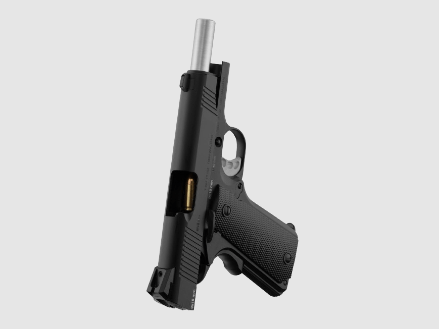 TISAS PISTOOL – ZIG M9 ZWART KAL. 9X19 MM, afbeelding 3 van 4