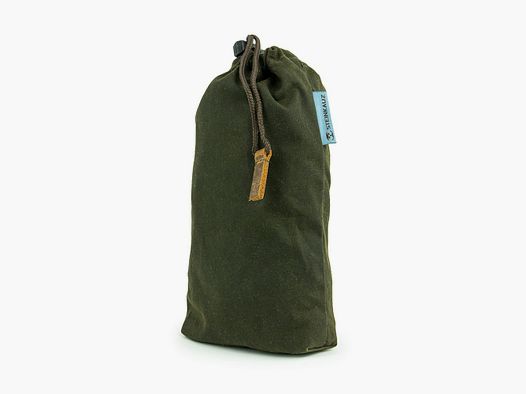 Modulus® Flaschenbeutel, Waxed Cotton, Oliv