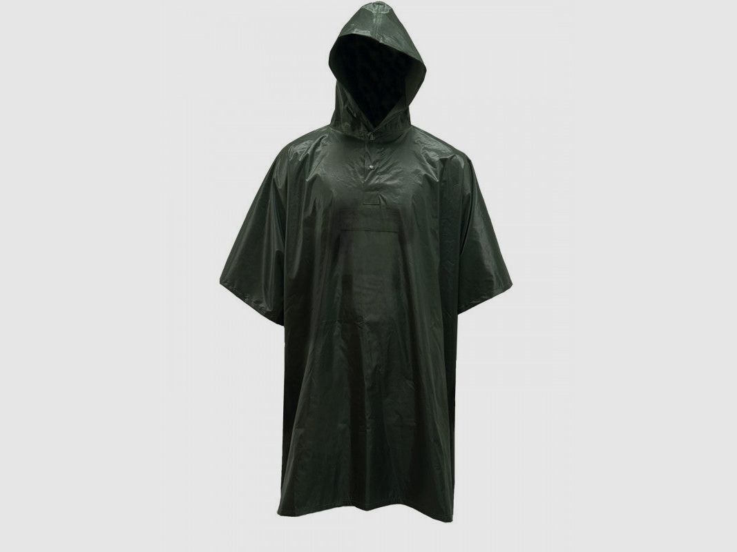 Poncho Treeland Grün, Bild 1 von 2