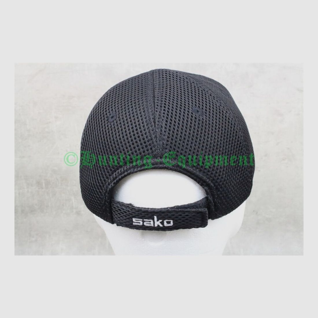 Cappello Sako Black Mesh