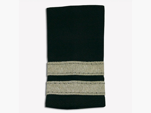 Bundeswehr Original Rank Badge Stripes - 2 Stripes / Black