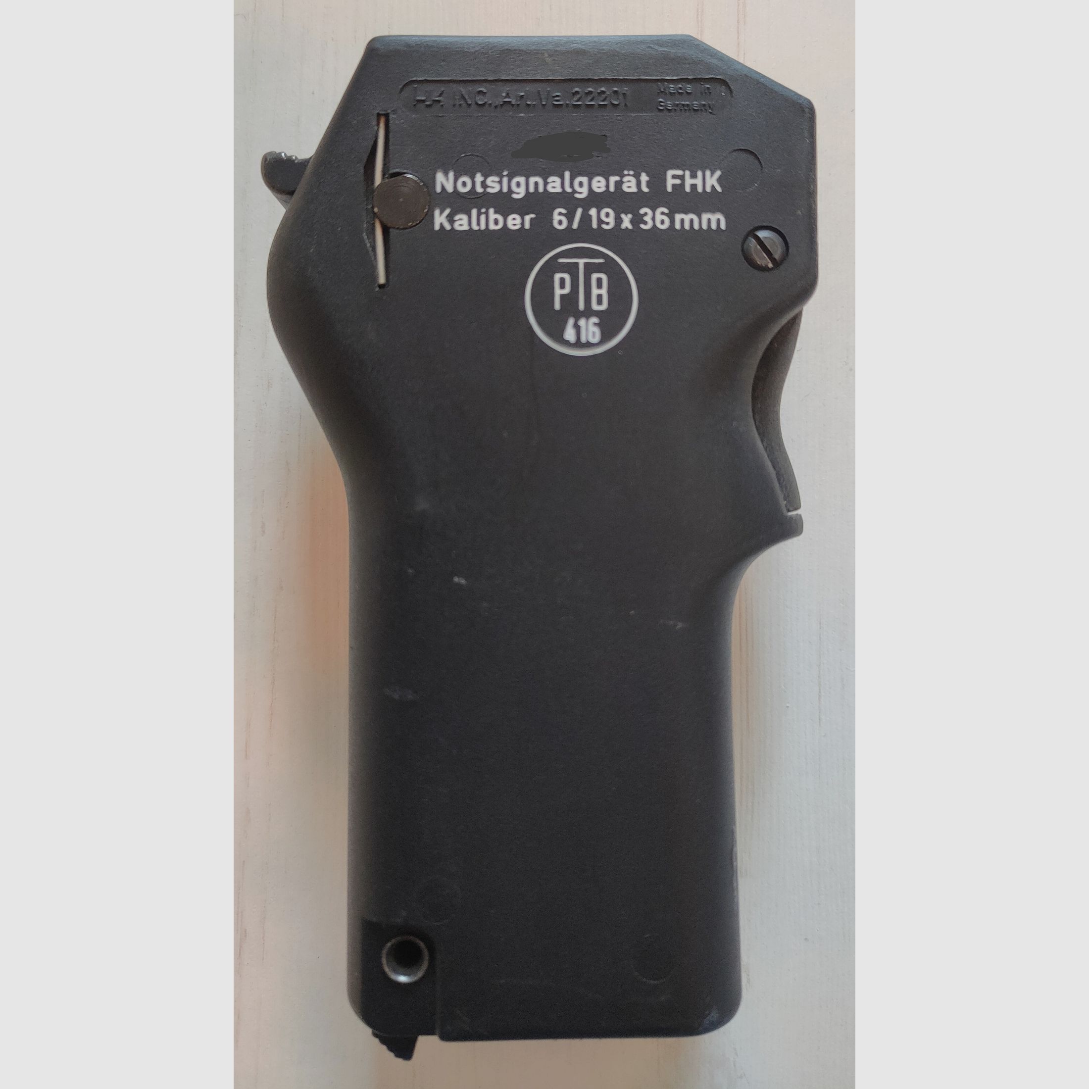 Heckler und Koch FHK19 señalizador de emergencia versión PTB