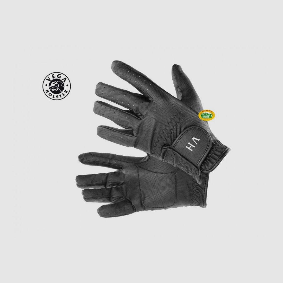 VEGA HOLSTER Schießhandschuhe aus rutschfestem High-Grip-Synthetikmaterial