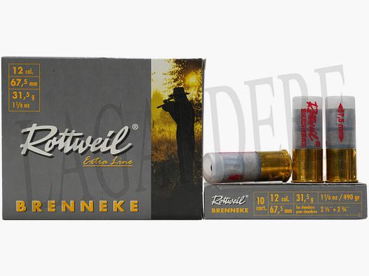 ROTTWEIL BRENNEKE (PATRONE CON PROIETTILE)