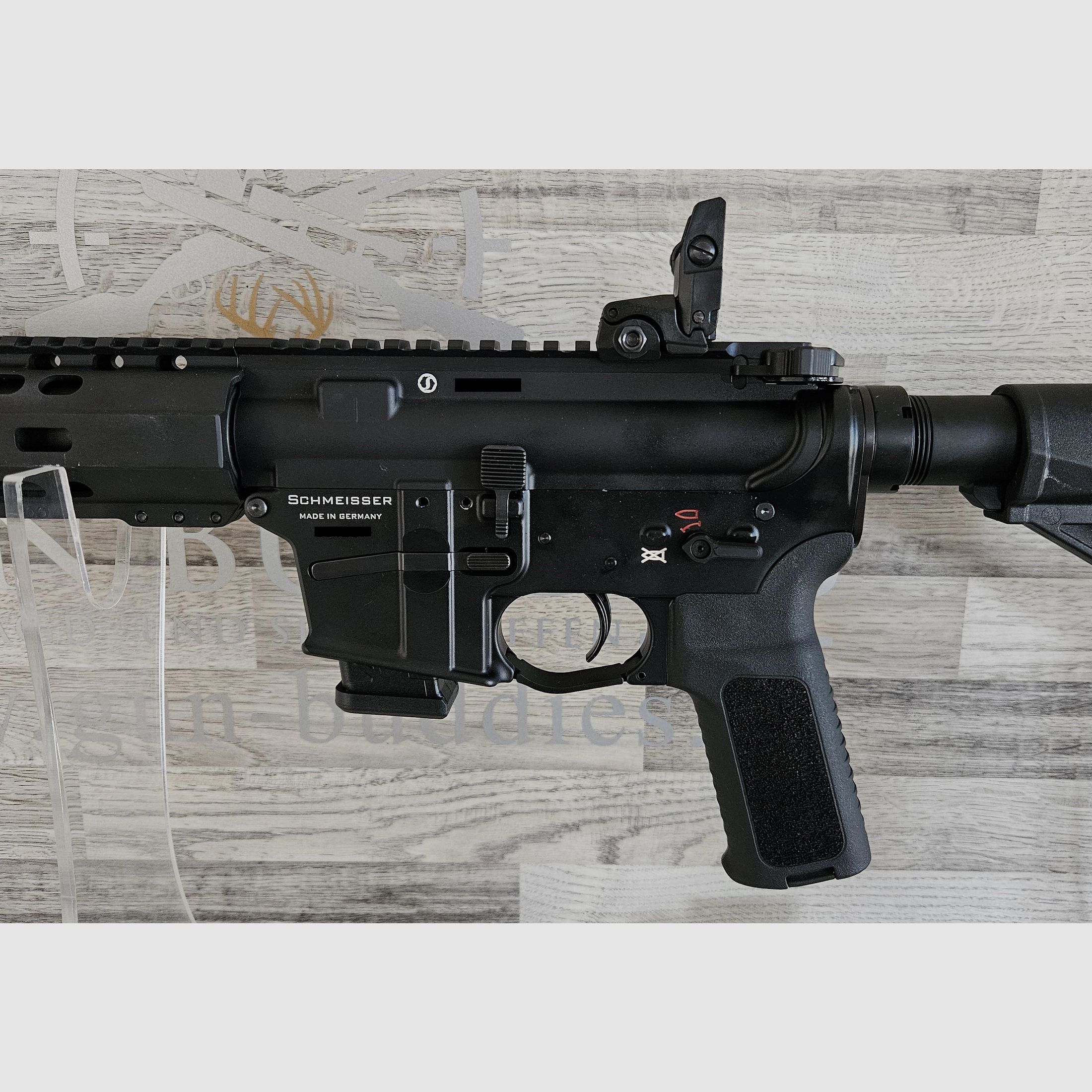 Schmeisser AR15-9 SD S4F 10" Cal. 9mm Luger con silenziatore integrato - Nuovo dal commercio specializzato