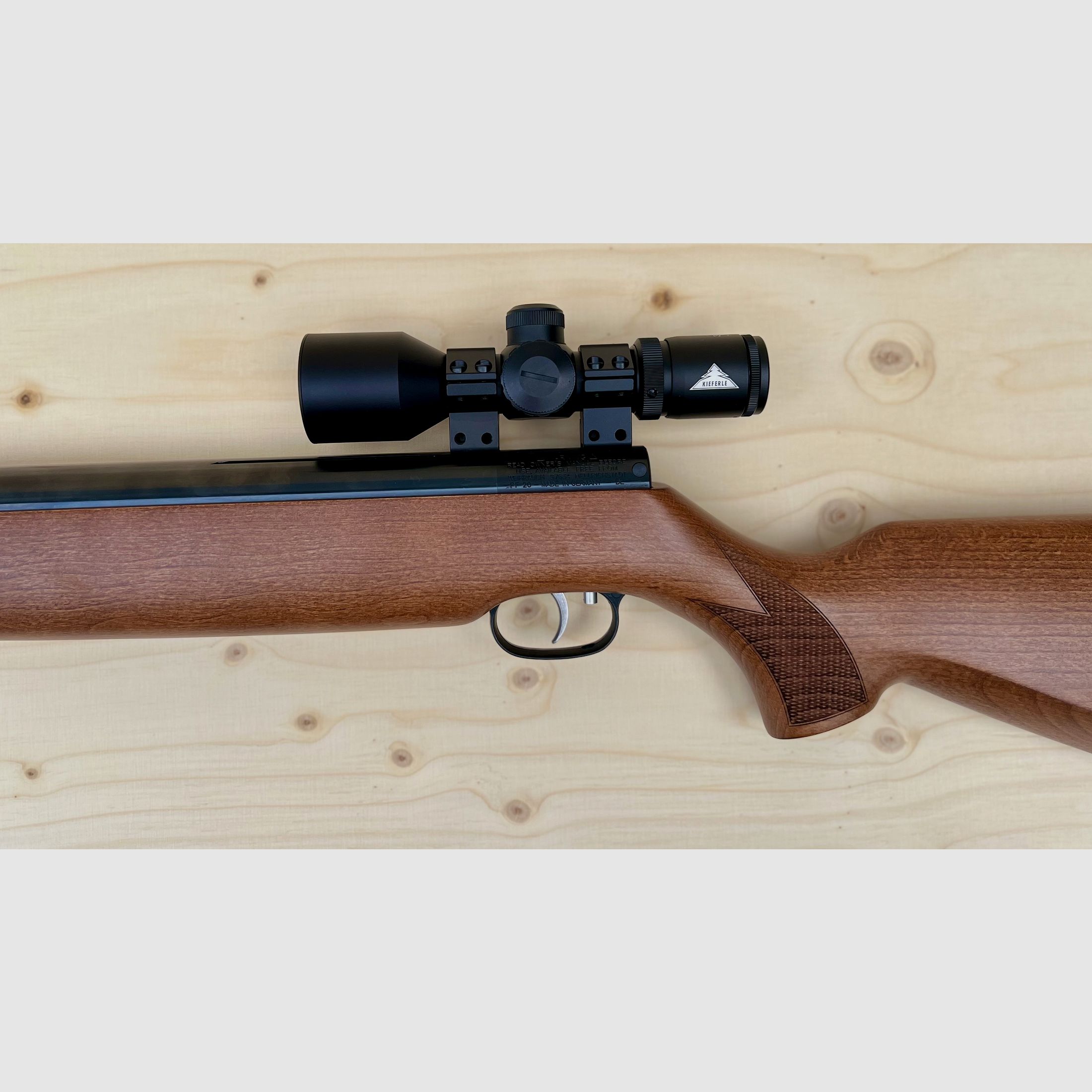 Weihrauch HW 80K im Kal. 4,5mm und Zielfernrohr 3-9x40 compact