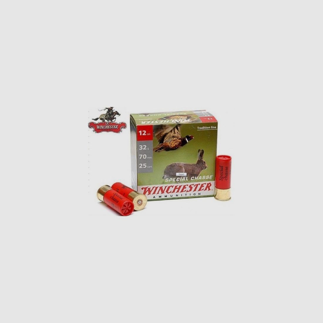 Winchester Special Chasse .12/70 34g #7,5 (2,4mm) 25 Patronen