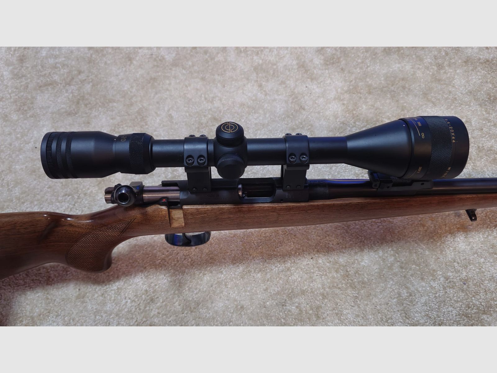 KK repeating rifle CZ ZKM 452-2E, caliber .22 long rifle, small caliber