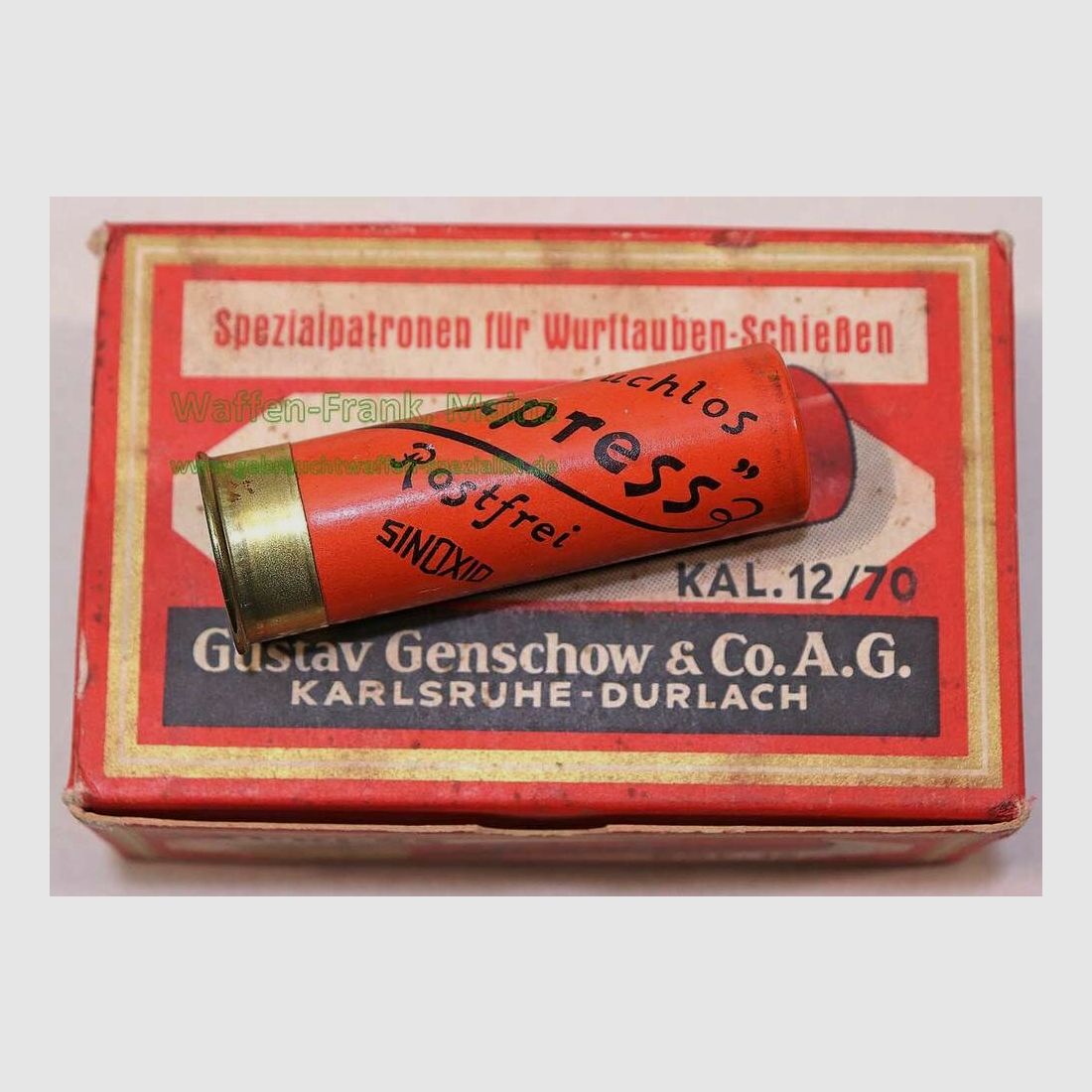 DWM, Karlsruhe Shotgun Cartridges 12/70