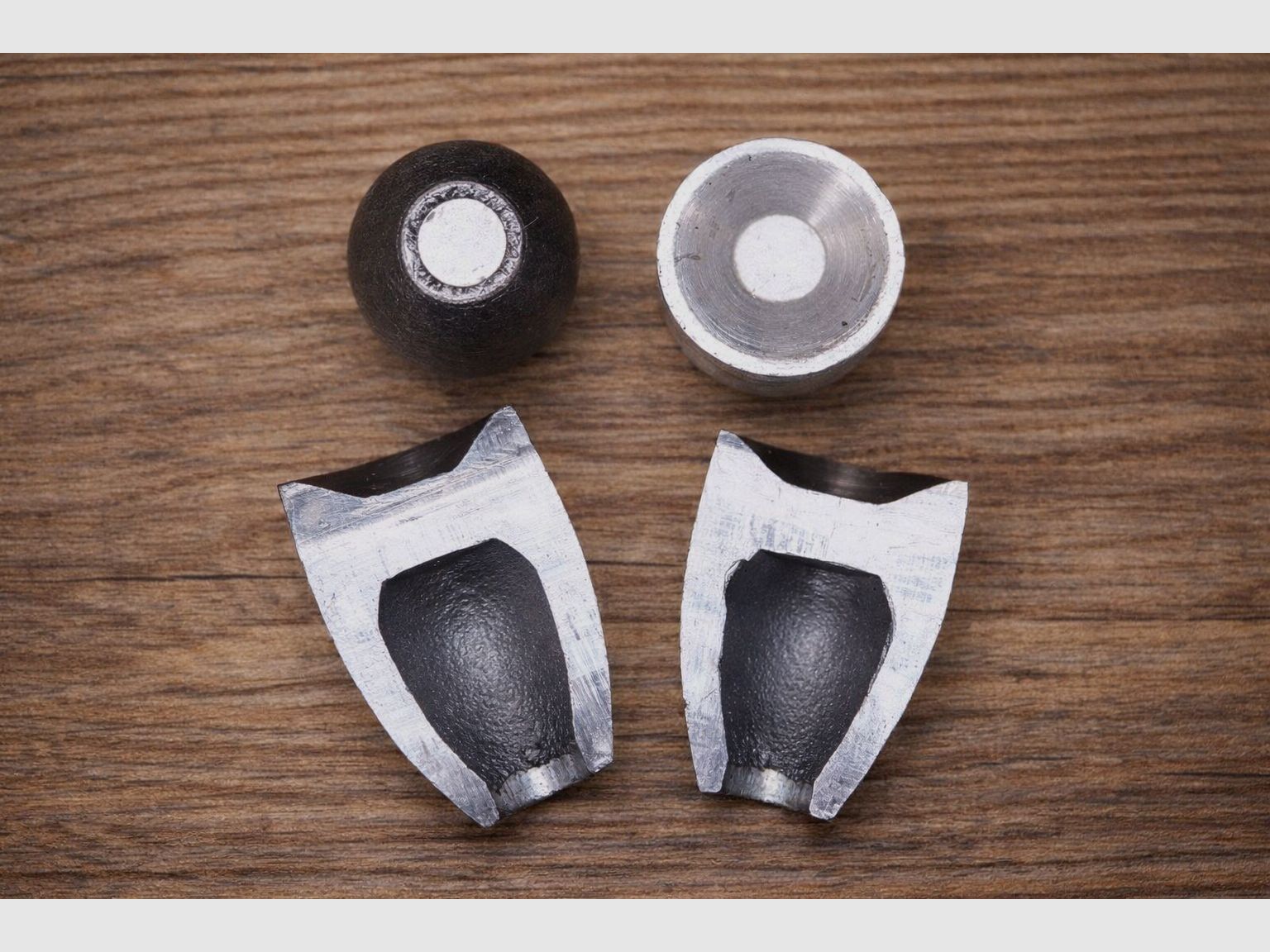 Presswerkzeug, Matritze cal. 22 Slug und Hybridslug, Gewichtsregulierung