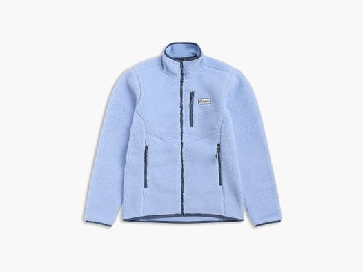 Bergans Lunnan Pile Fleece Jacket Dames Cool Blue XL