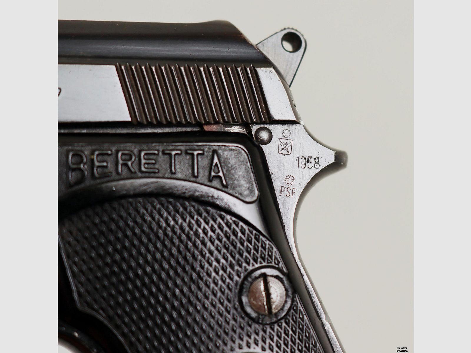 Pistola Beretta mod. Brev. 950 cal. 6,35 mm matr. B84312, immagine 6 di 7