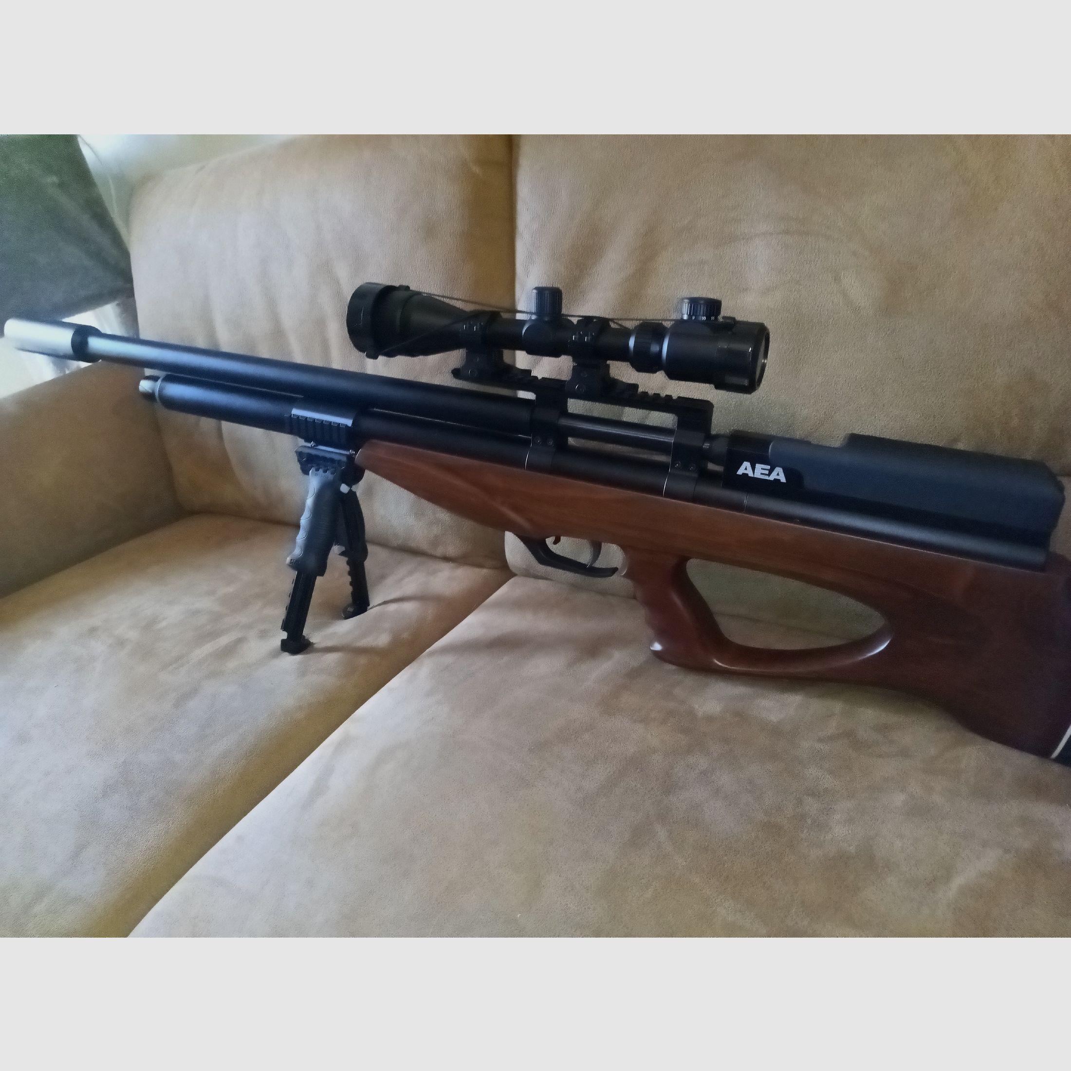 AEA Challenger Bullpup Kaliber 50. Ultimatives Set