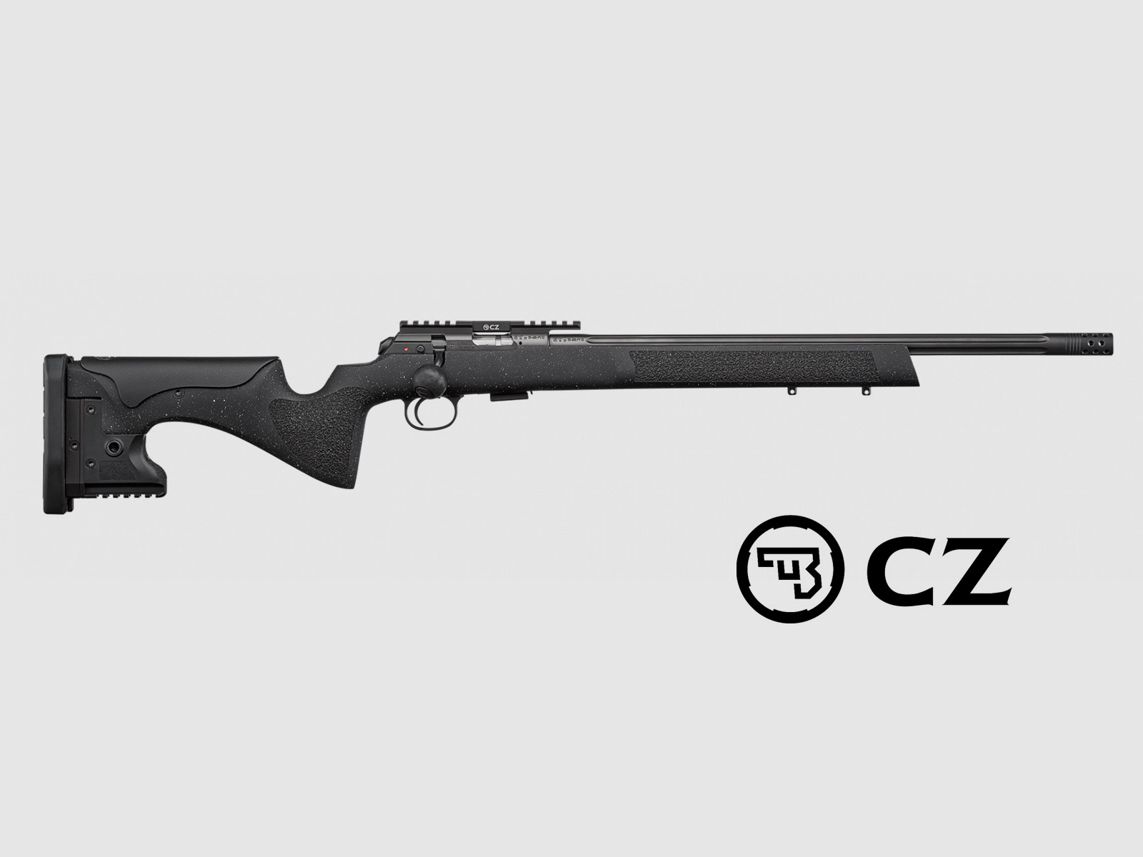 CZ457 LRP black, Kaliber .22lr || Repetierbüchse