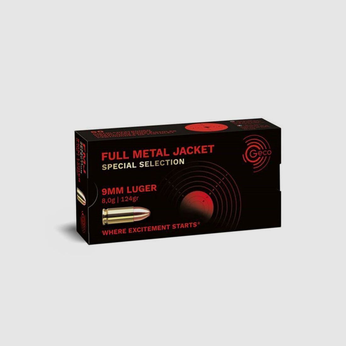Geco Special Select FMJ 124grs 50St 9mmLuger