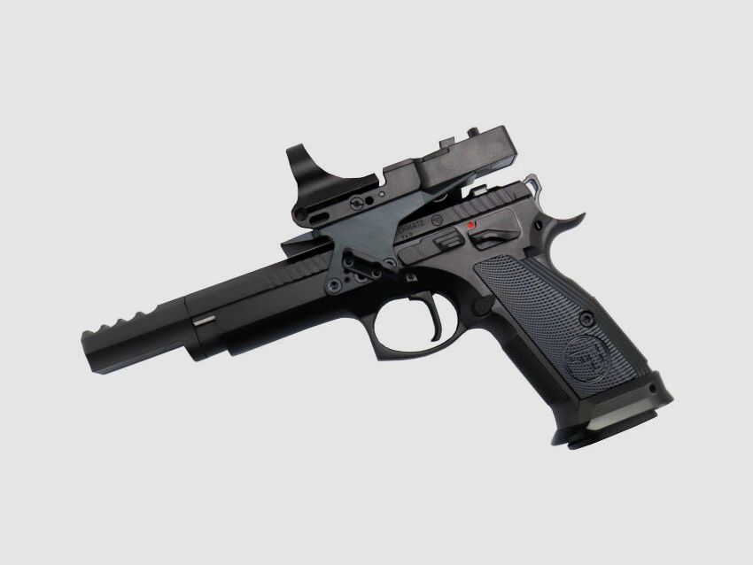 CZ - Ceska	 Pistole CZ75 TS Open Czechmate