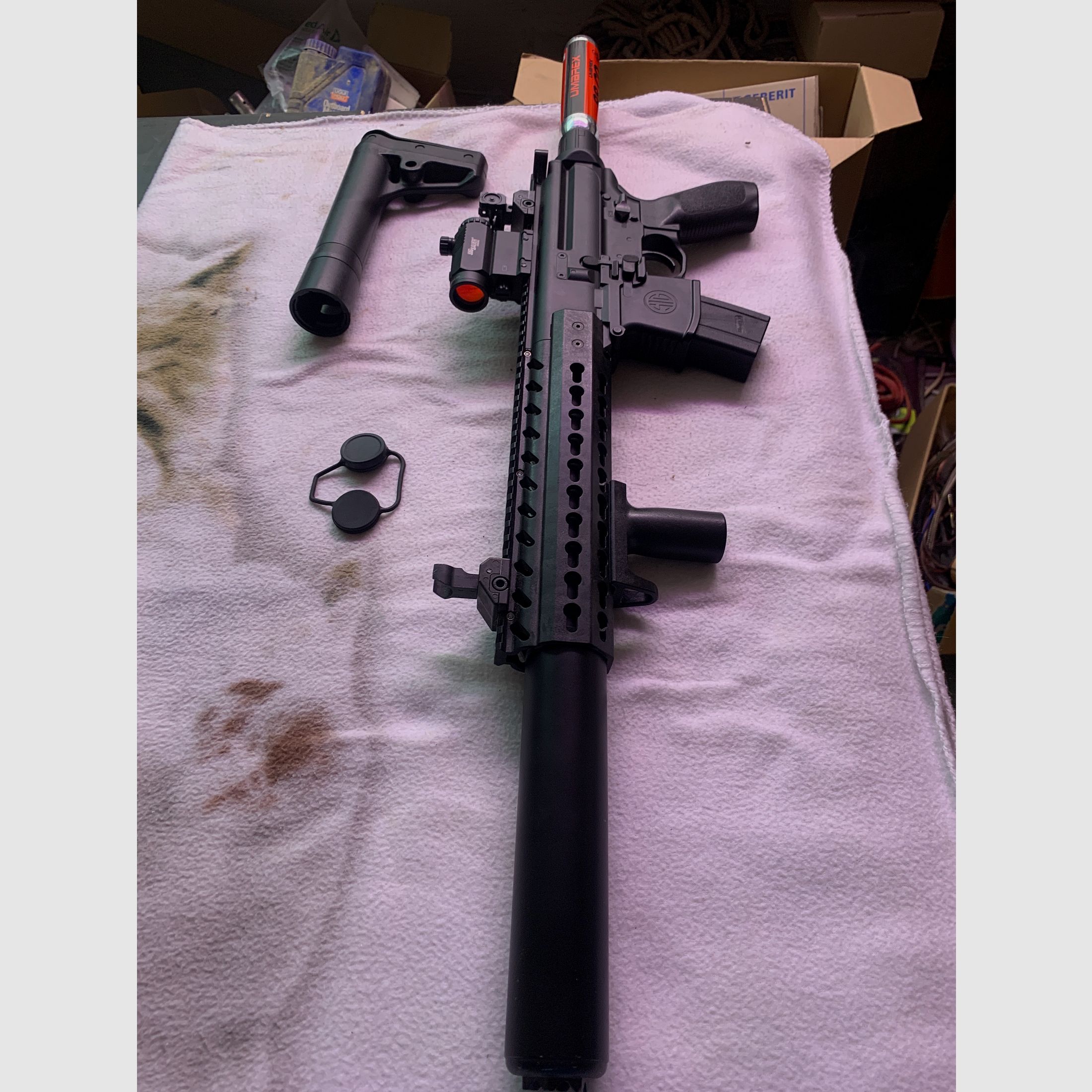 MCX Co2 Gewehr von SIG SAUER mit Red Dot