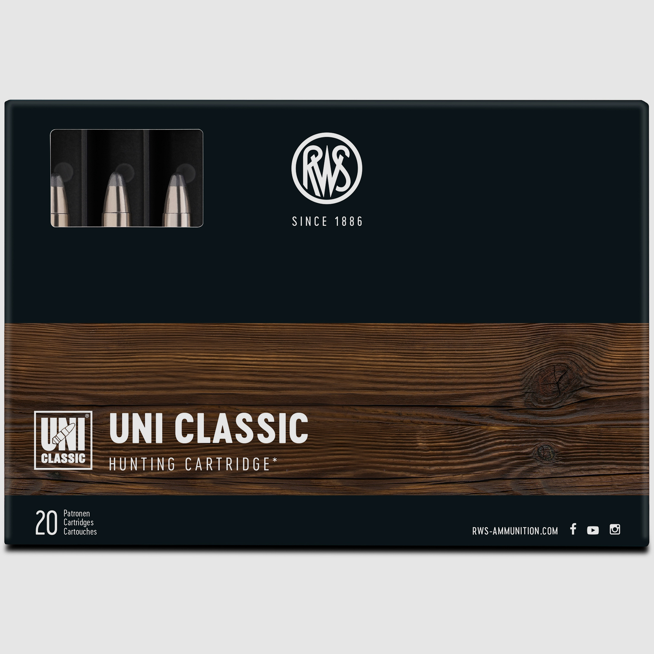 RWS .30R Blaser UNI Classic 11,7g (TUG)