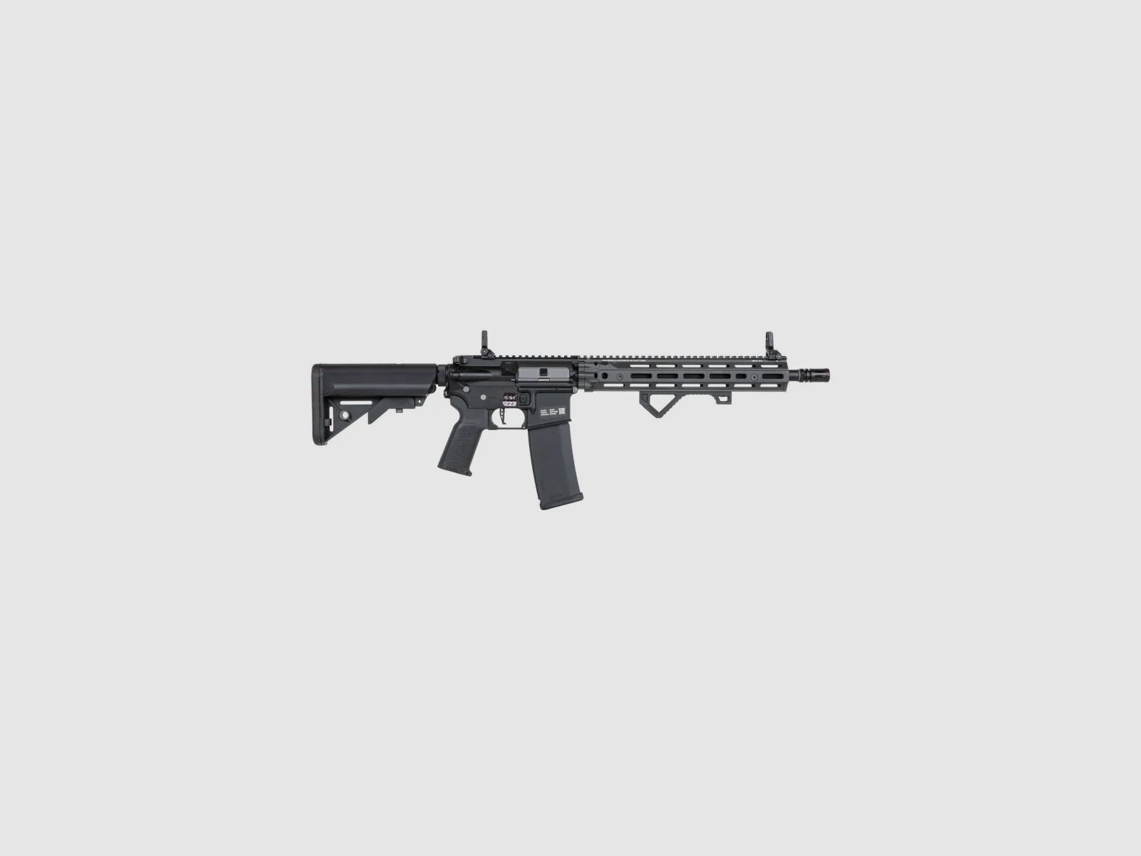 SA Daniel Defense® MK18 RIII M-LOK 14.5" (SA-P28 RIS III PRIME™ Aster II ETU BLDC™) Rifle Airsoft Libre a partir de 18 – Steel Grey -F-