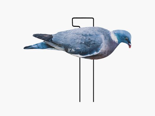 12-PIECE SET FOR 2D FLOCKED PIGEON