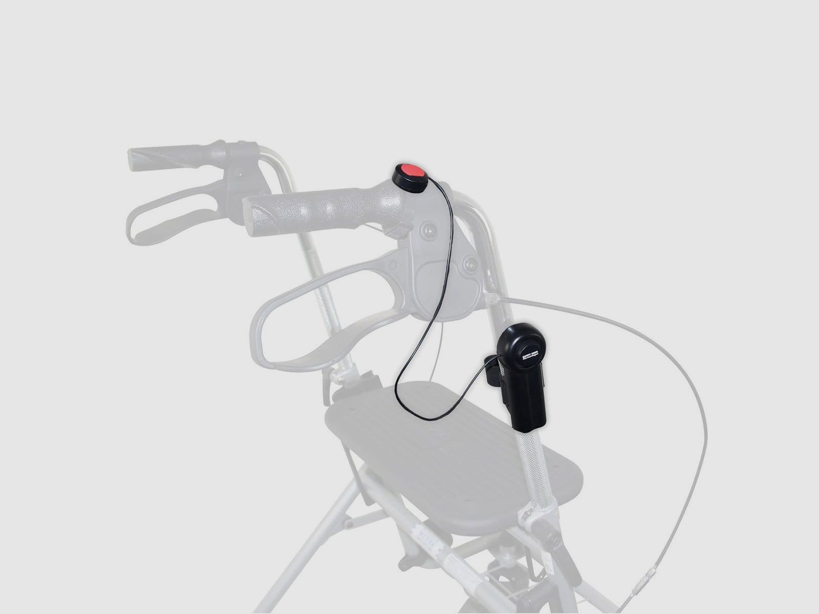 Schutzalarm für Rollator, Rollstuhl, Gehstock