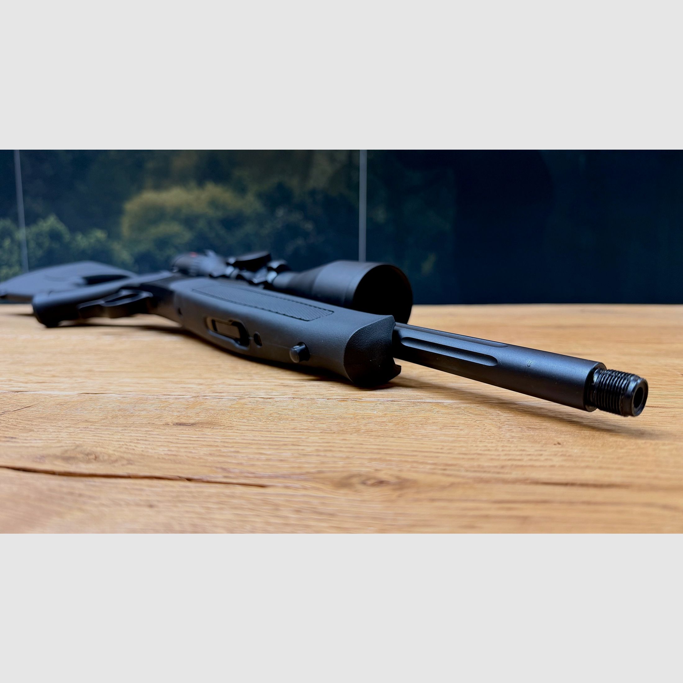 CVA Scout Karpersysteem Compleetset / LL 42cm / 5/8x24 / incl. Minox RS4 2,5-10x50 & A-Tec H3, afbeelding 6 van 9