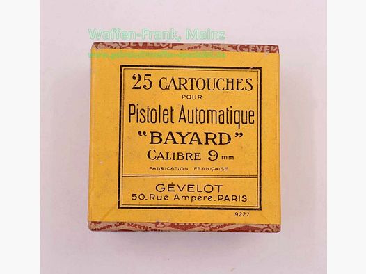 Gevelot, France munitions de pistolet