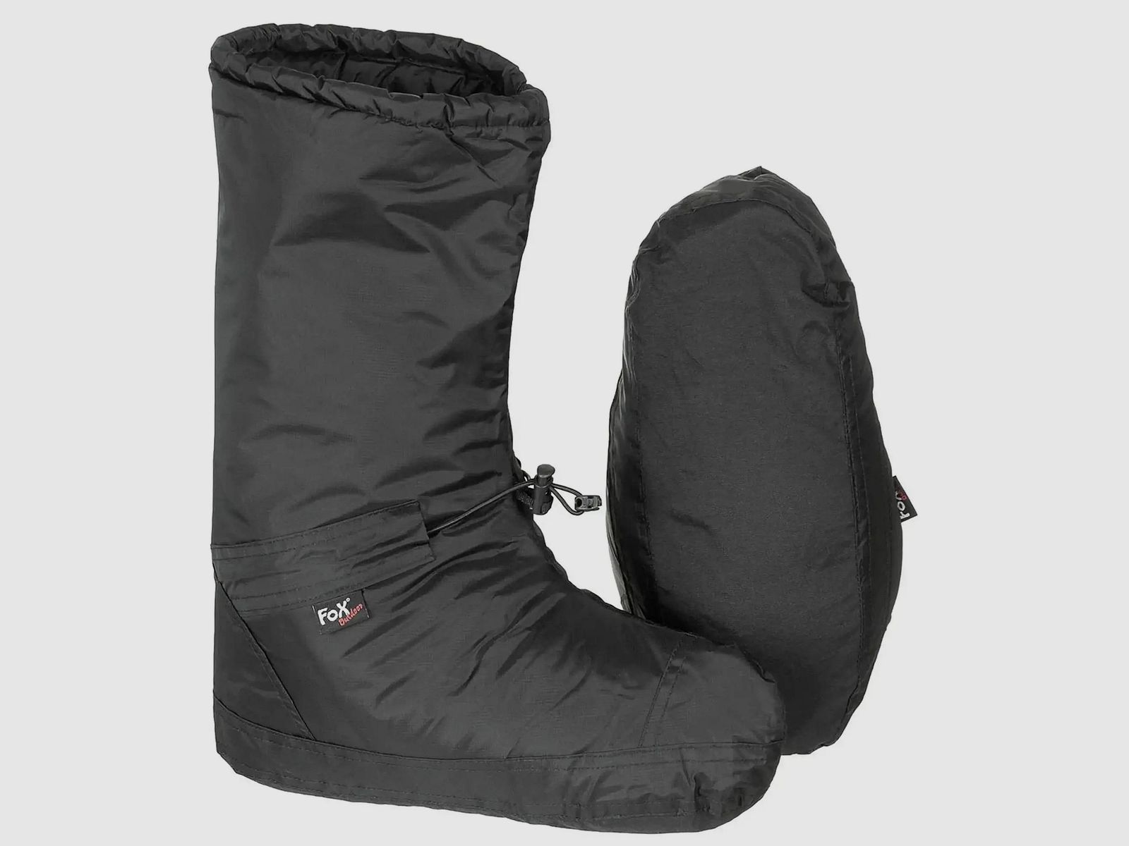 Fox Outdoor Fox Outdoor zapatos de bivac Polar a prueba de viento - negros