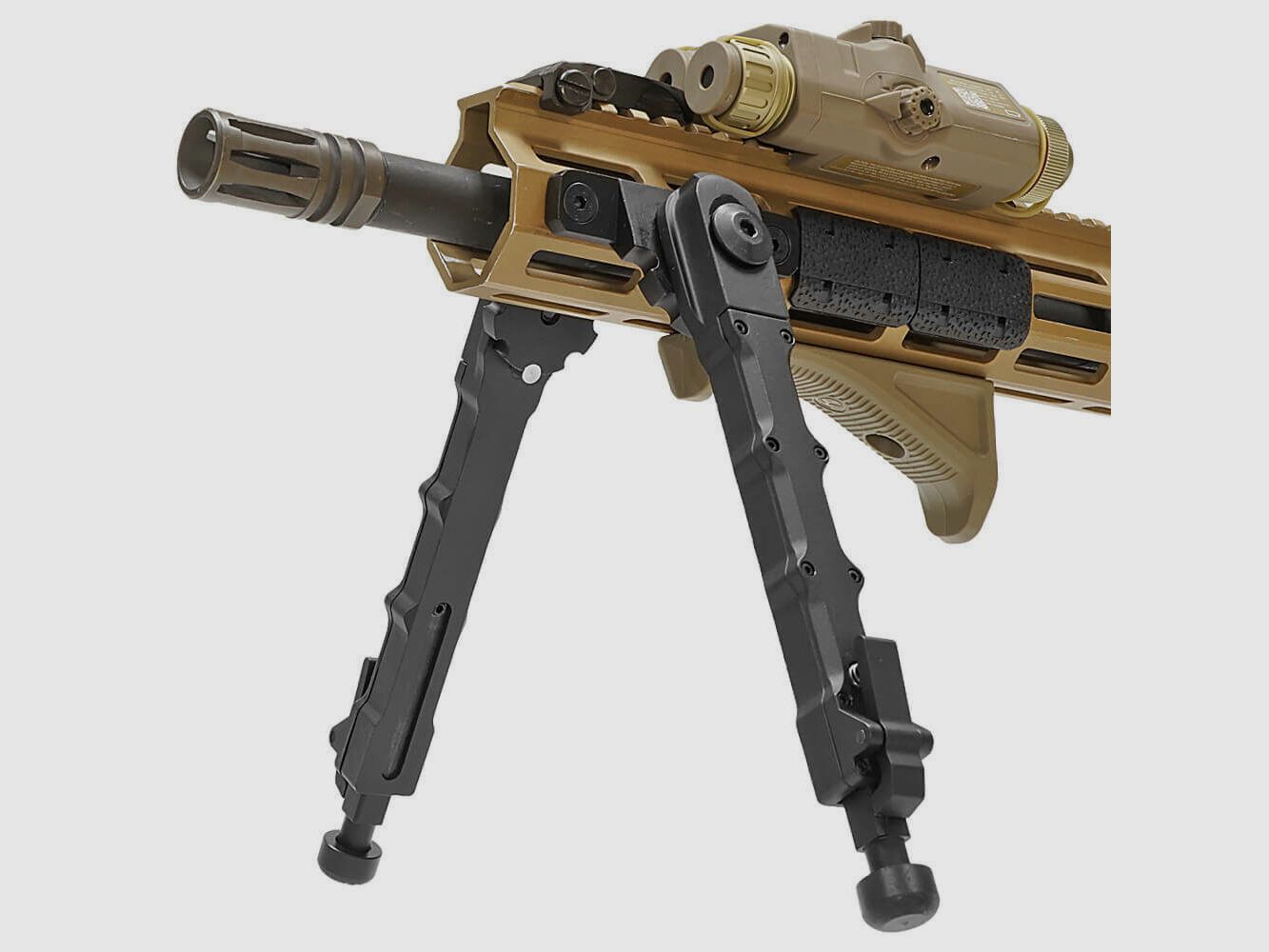shoXx Bipod 7,5-9 cali Aluminium M-LOK czarny, zdjęcie 3 z 6