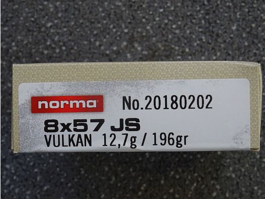 NORMA	 8x57 IS VULKAN 12,7g