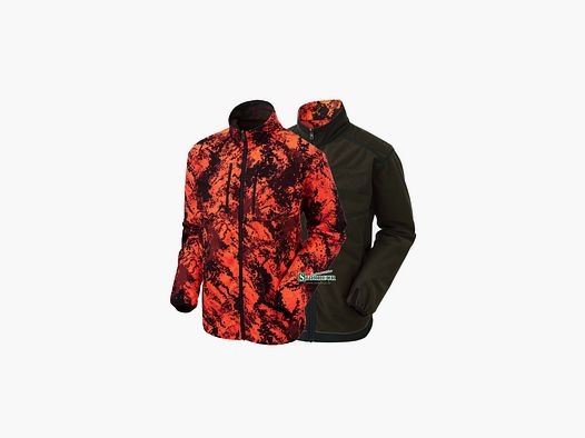 Chaqueta reversible SHOOTERKING Digitex Softshell 2 en 1 Blaze Marrón