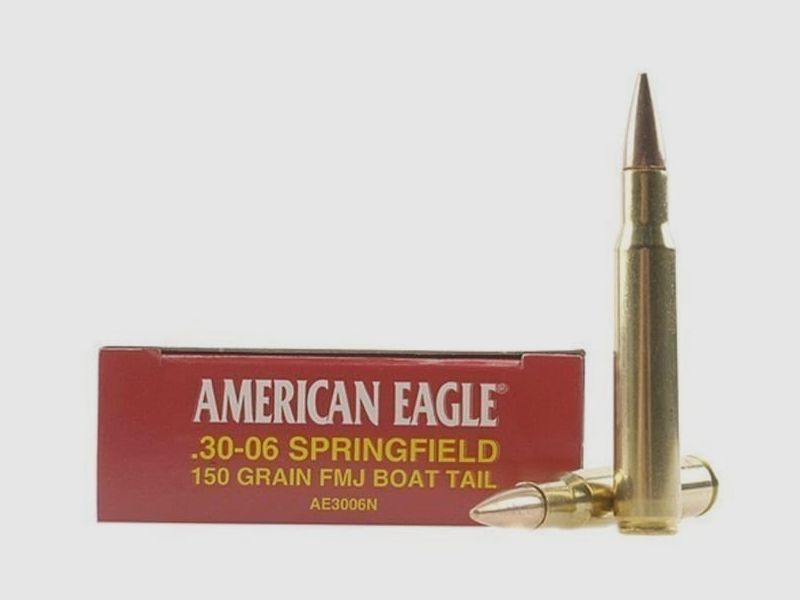 Federal American Eagle .30-06 Sprg. 150GR FMJ BT 20 Patronen