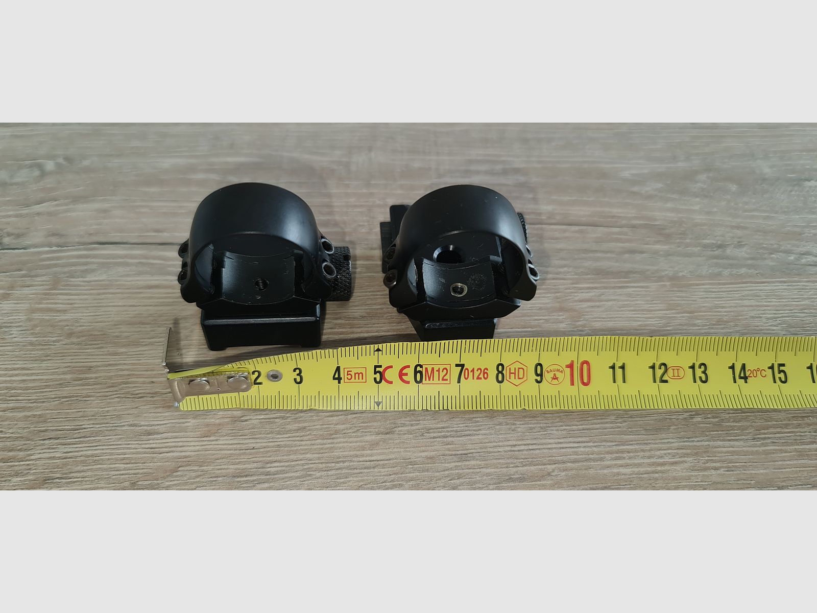 Montaż Recknagel do 19,5 mm ogona jaskółki w tym pierścienie 25,4 mm