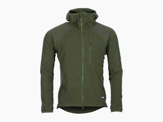 A. Blöchl A. Blöchl Fleecejacke Fleece Hoodie Delta - Flecktarn / 3XL