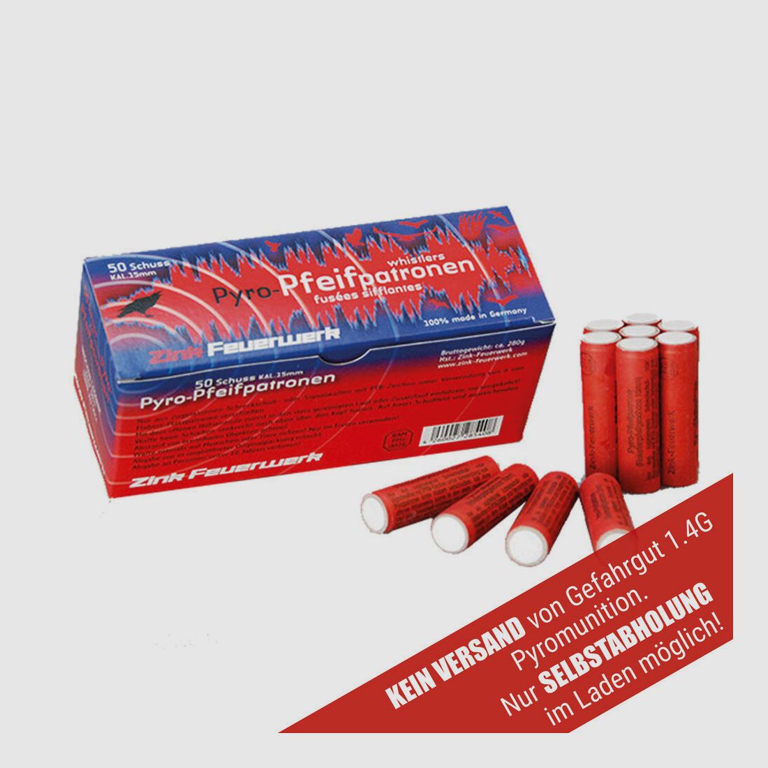 Zinc Zinc cartridge cases