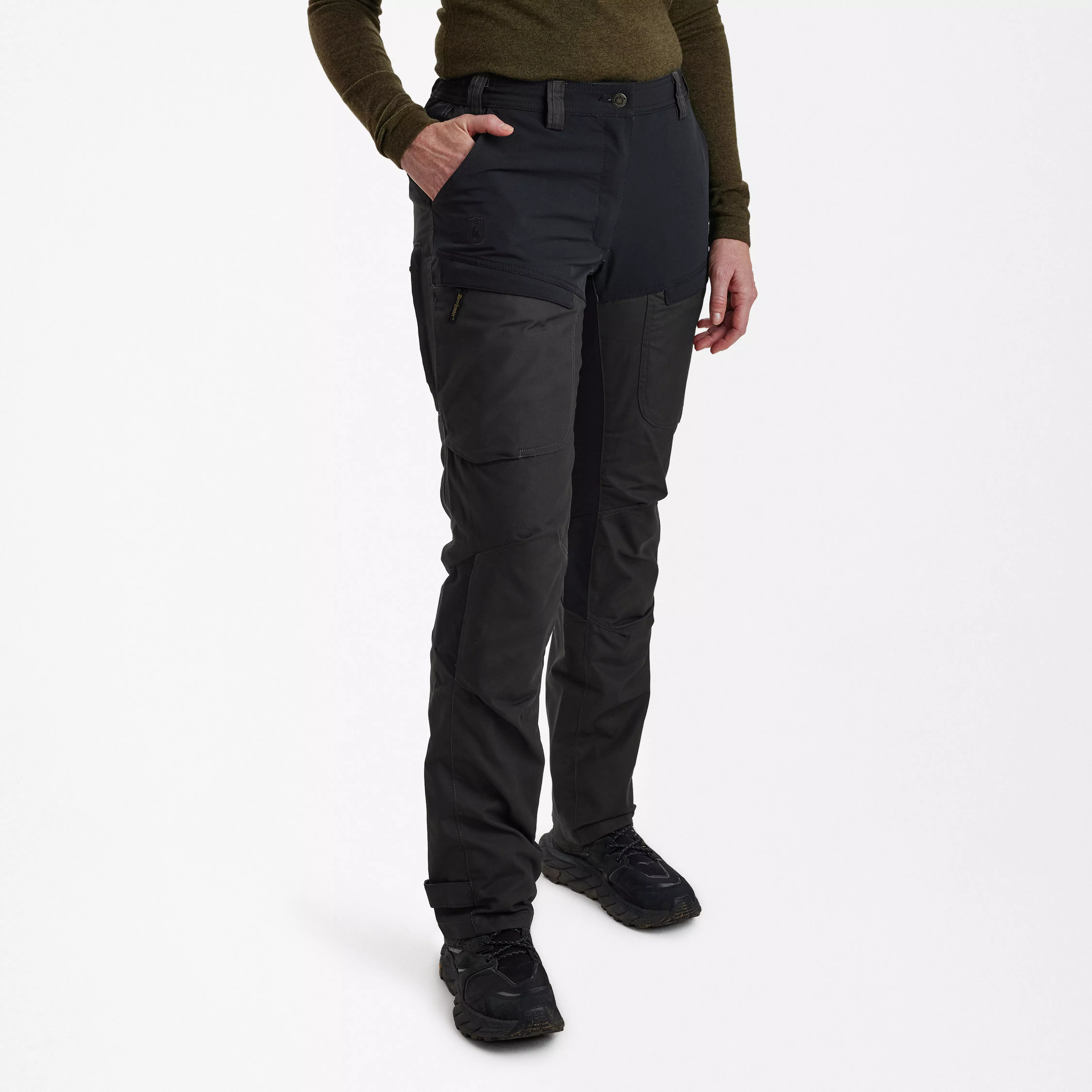 Lady Ann trousers with membrane - Black Ink
