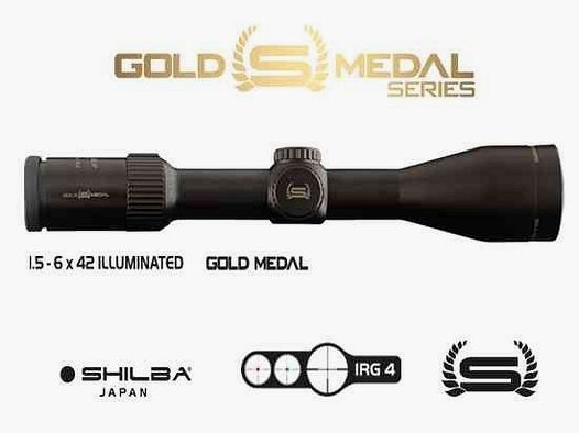 Visor Shilba Gold Medal 1.5-6×42 IRG 4